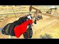Beamng Drive - High Speed Car Crashes Which Car Can Jump The Furthest?