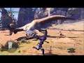 Brief Monster Hunter test on the new computer