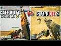 CALL OF DUTY MOBILE vs STANDOFF 2 COMPARISON | Which one is Best?