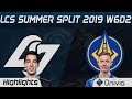 CLG vs GGS Highlights LCS Summer 2019 W6D2 Counter Logic Gaming vs Golden Guardians LCS Highlights b