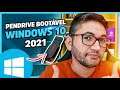 COMO CRIAR UM PENDRIVER BOOTAVEL COM WINDOWS 10 - 2021