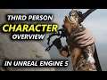 Complete Overview of Third Person Character Example plus Attacks!