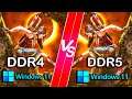 DDR5 vs DDR4 Ram Gaming Test 4K | i5-12600K Flagship Performance | ROG Z690 | RTX 3090