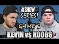 KEVIN VS KOOGS GAME 1! MLB THE SHOW 19 DIAMOND DYNASTY