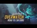 Live | Overwatch | Quick Play | Road To 1.5k Subscribers! [10K PO Box]