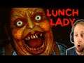 LUNCH LADY IN SCHOOL KILLS YOU HORROR GAME GAMEPLAY