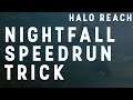 Nightfall Speed Run Trick (LASO) - Halo Reach - MCC - PC