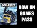 Snow Runner Comes To Xbox Game Pass (Series S No Commentary Gameplay)