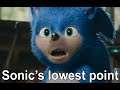 Sonic's lowest point.