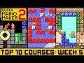 Super Mario Maker 2 Top 10 Courses: Week 5