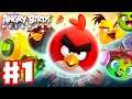 Angry Birds Reloaded - Gameplay Walkthrough Part 1 - The Birds Are Back! Hot Pursuit! (Apple Arcade)