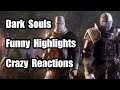 Funny Moments + Crazy Reactions 🔥 First Time Playing Dark Souls 1 🔥