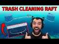 Building a MASSIVE trash collecting vessel in RAFT (while raising money for #TeamSeas)