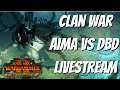 CLAN WAR. AIMA Vs DBD. Total War Warhammer 2 Multiplayer, Livestream