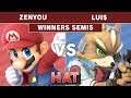 HAT 74 - Zenyou (Mario) Vs. Lui$ (Fox) Winners Semis - Smash Ultimate