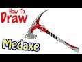How to Draw the Medaxe Pickaxe