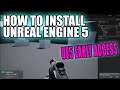 Install Unreal Engine 5 Early Access To Your Windows 10 PC Or Laptop | Create Games With UE5