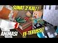Lucu - Frostdiamond sunat 2 kali karena main FF ( Animasi Minecraft Indonesia )