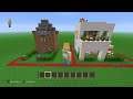 Minecraft Noob vs Homer modern house!