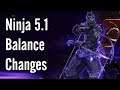 Ninja 5.1 Changes - FFXIV Shadowbringers
