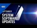 PlayStation September System Software Updates