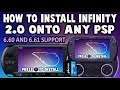 PSP Infinity 2.0 Install Guide! (6.61 - 6.60) (WORKING ON EVERY PSP)