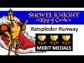 Shovel Knight King of Cards | Ratsploder Runway Merit Badges