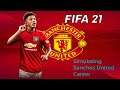 Simulating Jadon Sancho's Career With Manchester United! (FIFA 21 Career Mode)