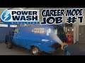 Starting a Satisfying Pressure Washing Business | PowerWash Simulator - Job #1 Dirty Van