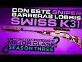 😎 SWISS K 31 Mejor Clase 😱 Con este Sniper BARRERAS la LOBBI y no lo estas utilizando! Cod Warzone