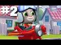 Talking Tom Sky Run PART 2 Gameplay Walkthrough - iOS / Android