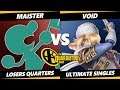 The Quarantine Series Losers Quarters - VoiD (Sheik) Vs Maister (Game & Watch) Smash Ultimate - SSBU