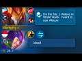 Top 1 Global ALDOUS 500 STACKS In Ranked Game (INTENSE MATCH) - Mobile Legends