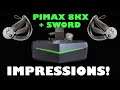 1st IMPRESSIONS! - PIMAX 8KX + Sword Controllers and DMAX Earphones.