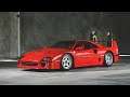4K HDR 60FPS - Ferrari F40 Nürburgring Race - This car can Drift!!!!