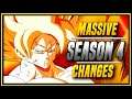 DBFZ  Season 4 Biggest 3 Changes!!  [ Dragon Ball FighterZ Season 4 ]