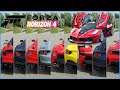 Forza Horizon 4 - Top 30 Fastest Ferrari Cars | Top Speed Battle (Upgrade)