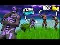 I'm NOT ALLOWED to TALK to my TEAMMATES on Fortnite... (they got MAD!)