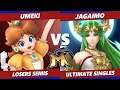 Mjolner 0 Losers Semis - Umeki (Daisy) Vs. Jagaimo (Palutena) SSBU Ultimate Tournament