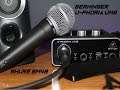 New Microphone | Shure SM48 With Berhinger U-PHORIA UM2 | Audio Setup Under $100