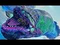 NOVO BOSS: Moeder Master Leviatan! A Caçada do X-Megalodon: Oceano Perigoso! Ark Genesis Dinossauro