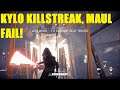 Star Wars Battlefront 2 - OMG I'm a heavy female? | Kylo Ren Killstreak! Darth Maul FAIL!