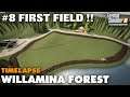 Willamina Forest Timelapse #8 Plowing Our First Field, Farming Simulator 19 Seasons
