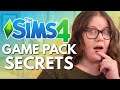 9 Game Pack Secrets YOU NEED TO KNOW in The Sims 4