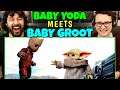 BABY YODA Meets BABY GROOT | REACTION!!!