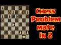 chess problem mate in two for white #Shorts