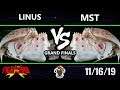 Climb Cancel 2019 - Linus (Calappa) Vs. MST (Calappa) - Fight Crab Grand Finals