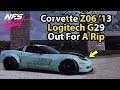 Corvette Z06 '13 Logitech G29 Out For A Rip in NFS Heat