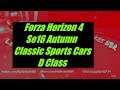 Forza Horizon 4 Se16 Autumn Classic Sports Car D Class Road Racing Series Championship