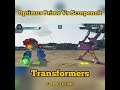 Optimus Prime Vs Scorponok Transformers #shorts
